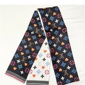 Louis Vuitton Game On Limited Edition Silk Bandeau Scarf